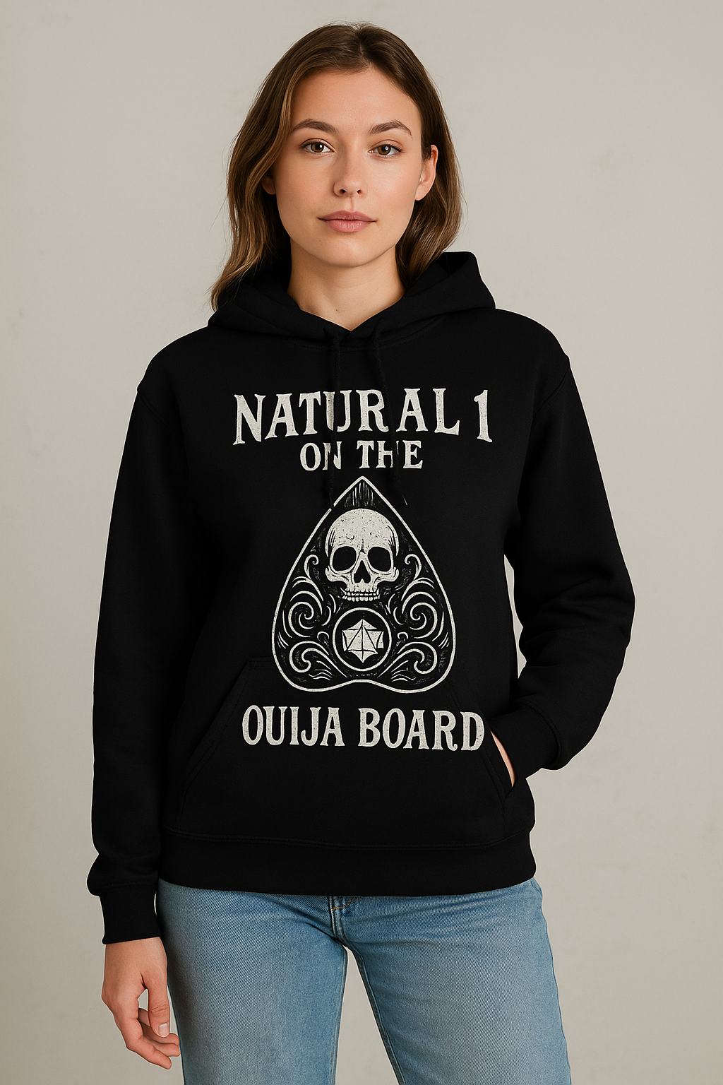 “Natural 1 on the Ouija Board” Hoodie